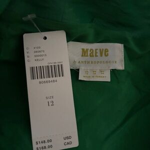 Size 12, nwt, Maeve by Anthropologie, hi-lo skirt